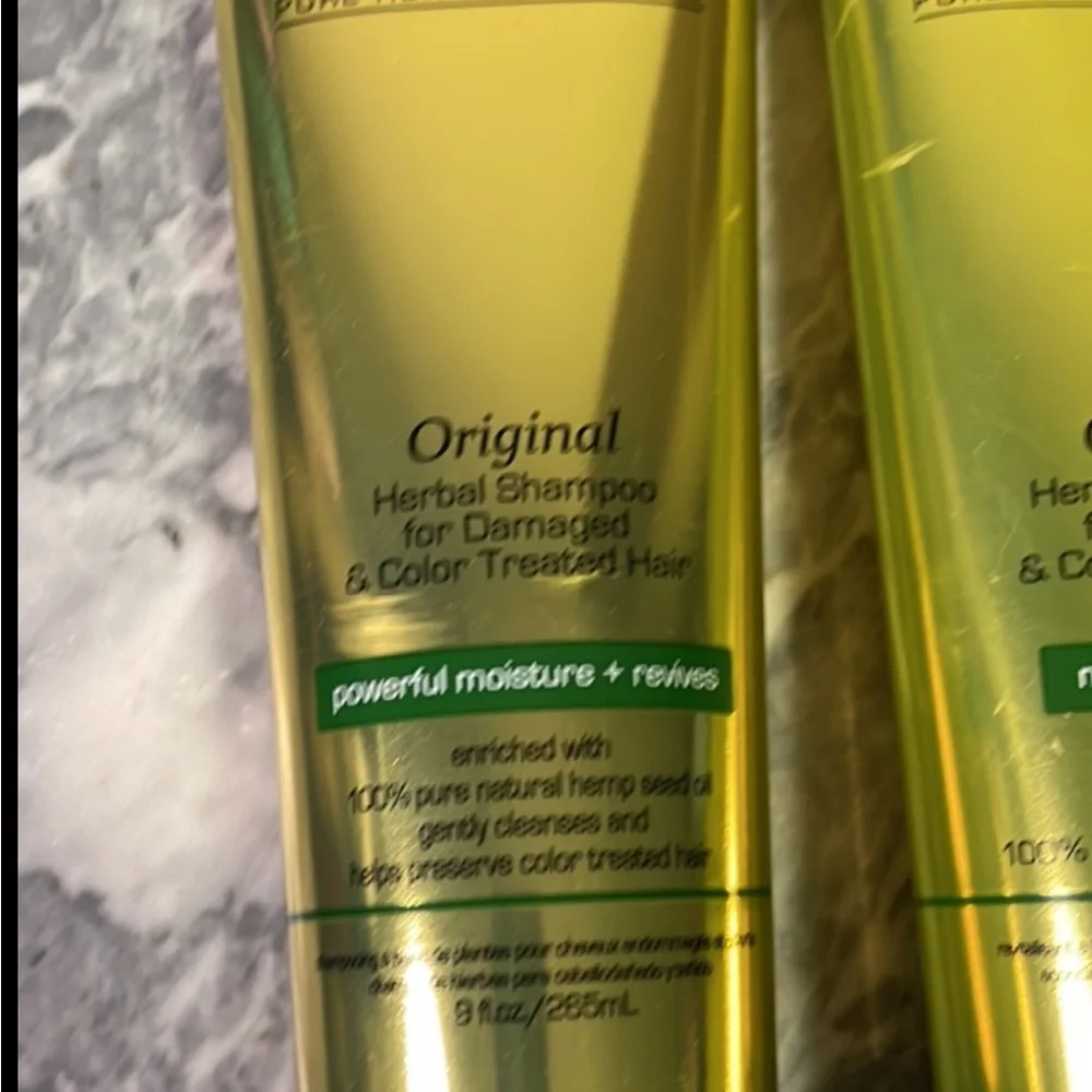 New Hempz Herbal Shampoo Conditioner Set For Damaged‎ and Color Treated Hair